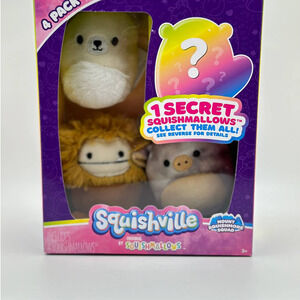 Squishville Mini Squishmallow Mount Squishmore Squad 4-pack